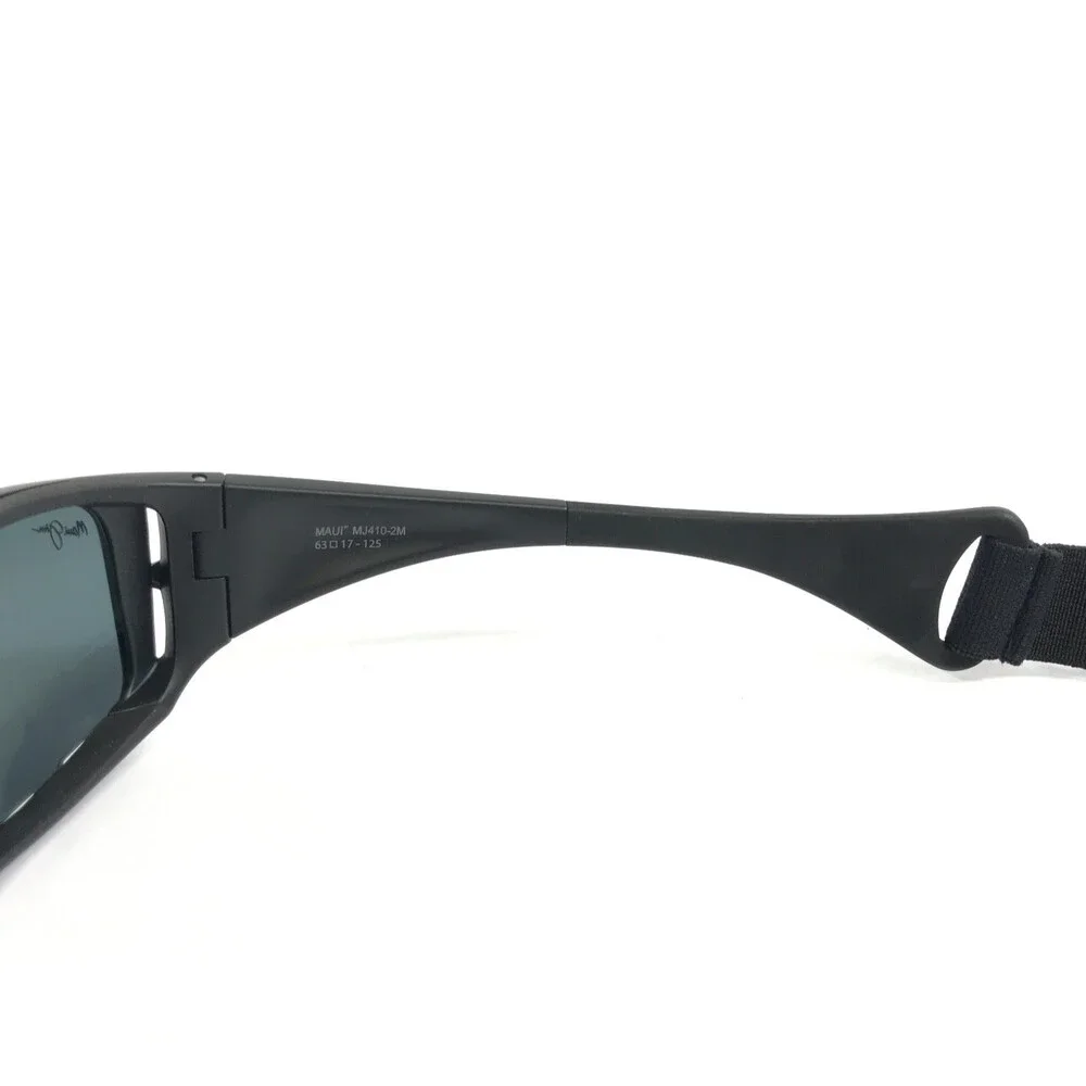 Maui Jim Sunglasses WATERMAN MJ410-2M Matte Black Frames w/ Neutral Gray Lenses